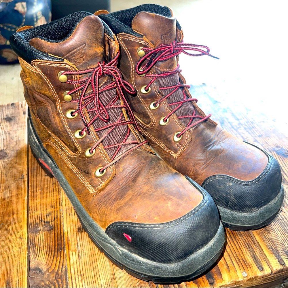 Red Wing Boots King Toe ADC Stock 4402 Men’s 10B Safety Toe Waterproof EUC!